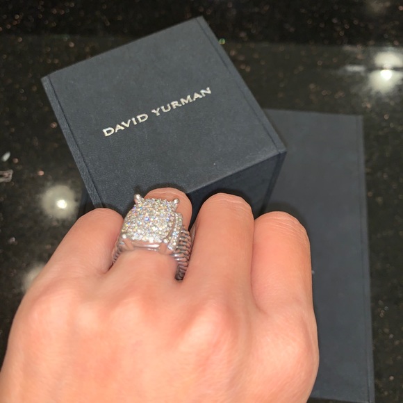 David Yurman Wheaton® Ring Diamonds size 5.75 - Picture 12 of 12